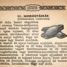 Nimródtáskák (Kirándulásra, vadászatra)